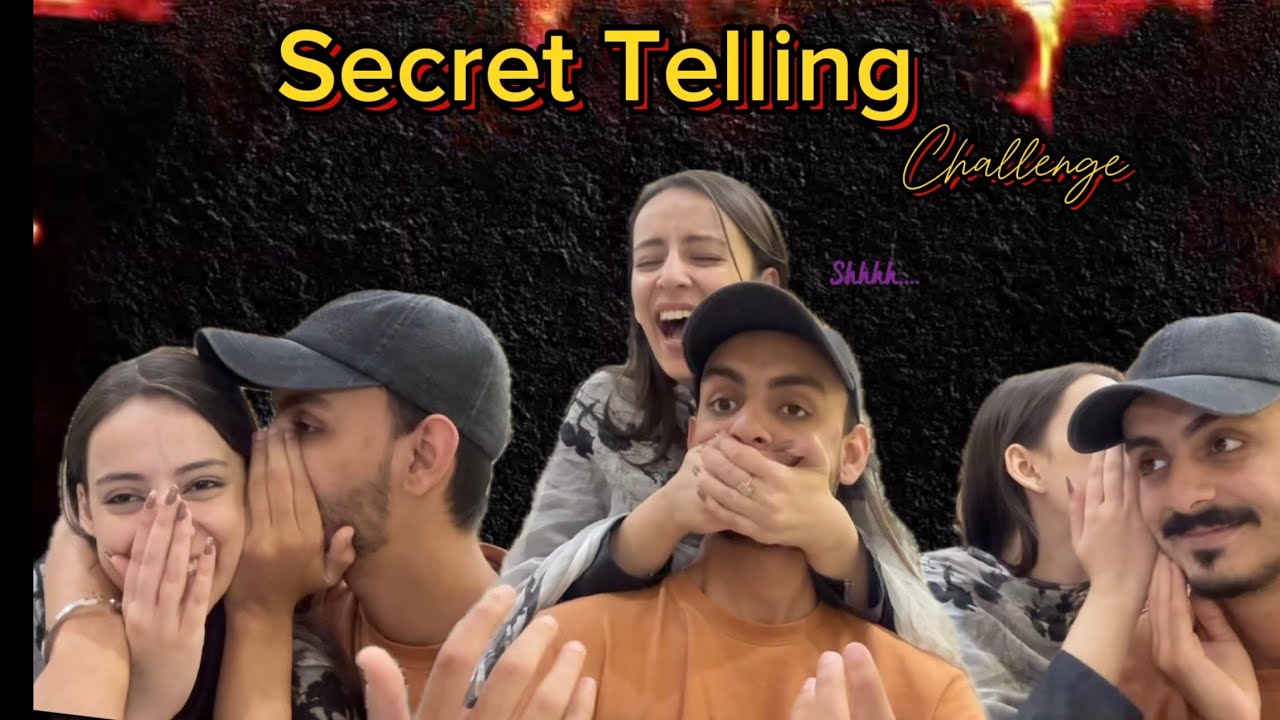 Secret Telling Challenge with Brother 🫣 | larayi hogyi dono ki😡 | Shayan video chor k chala gaya