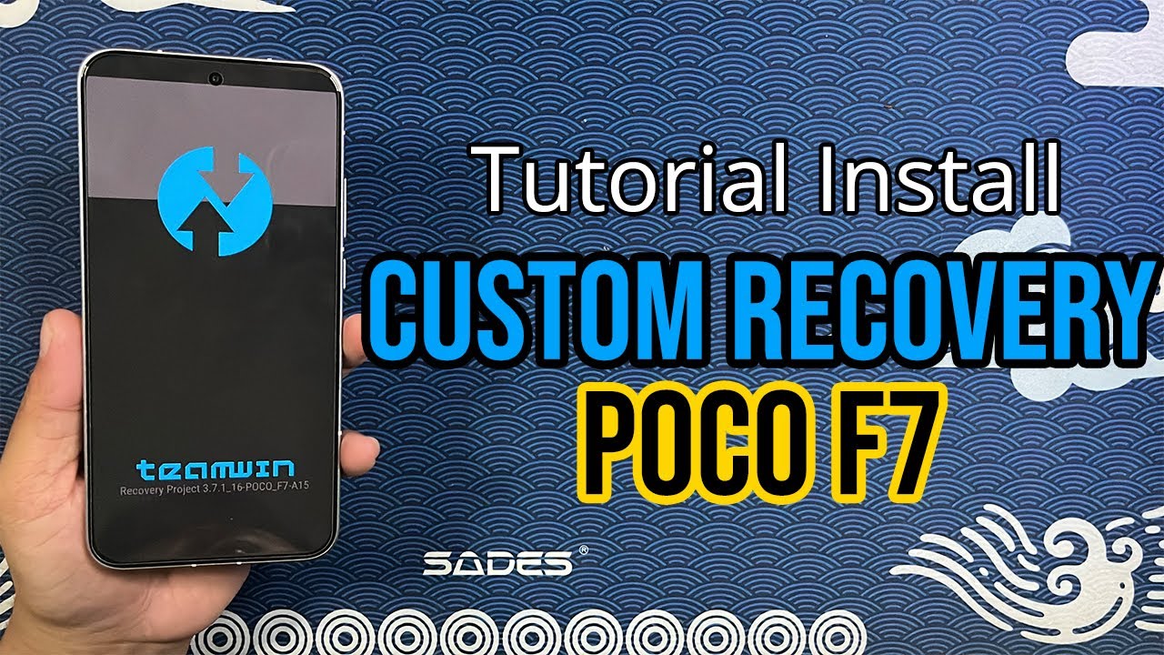 Tutorial Pemasangan Custom Recovery TWRP pada Device Poco F7