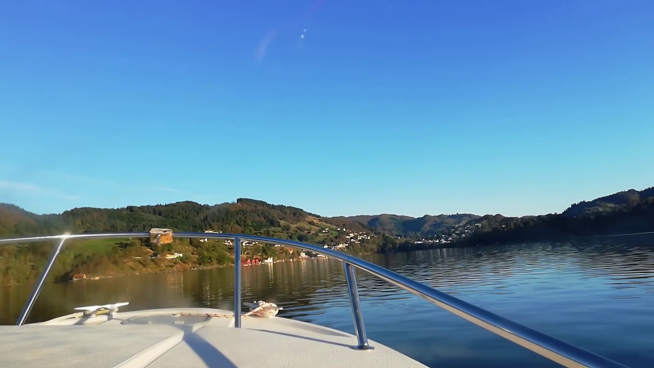 Feste til Seim med båten en tur :)