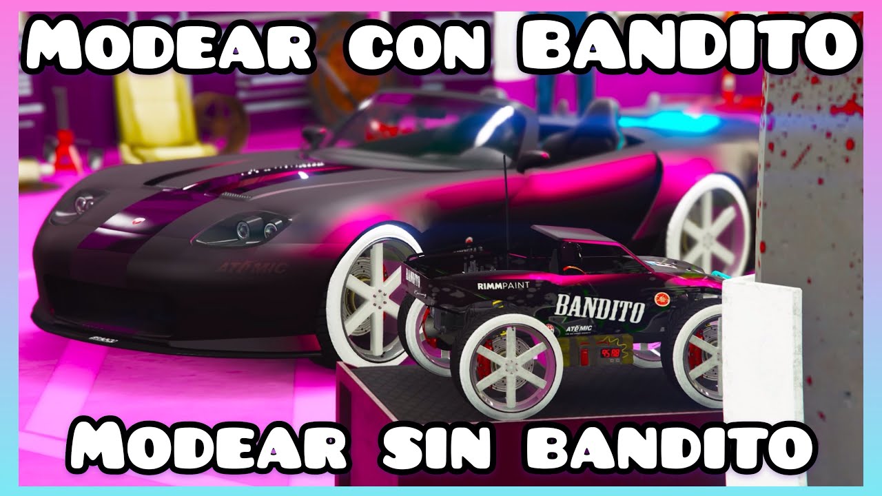 COMO MODEAR CON RC BANDITO Y SIN RC BANDITO - MODDED WITH BANDITO - GTA ONLINE - PS4 & Xbox ONE