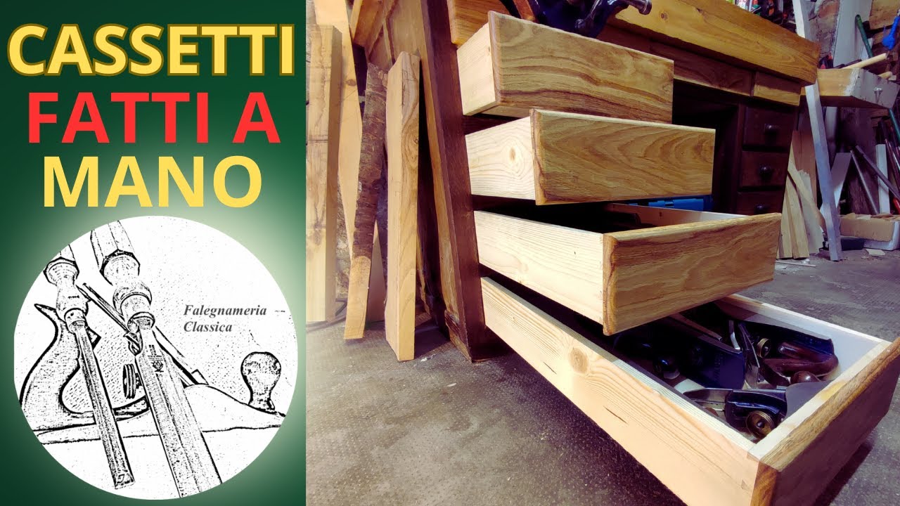 Costruzione cassetti - Drawer construction