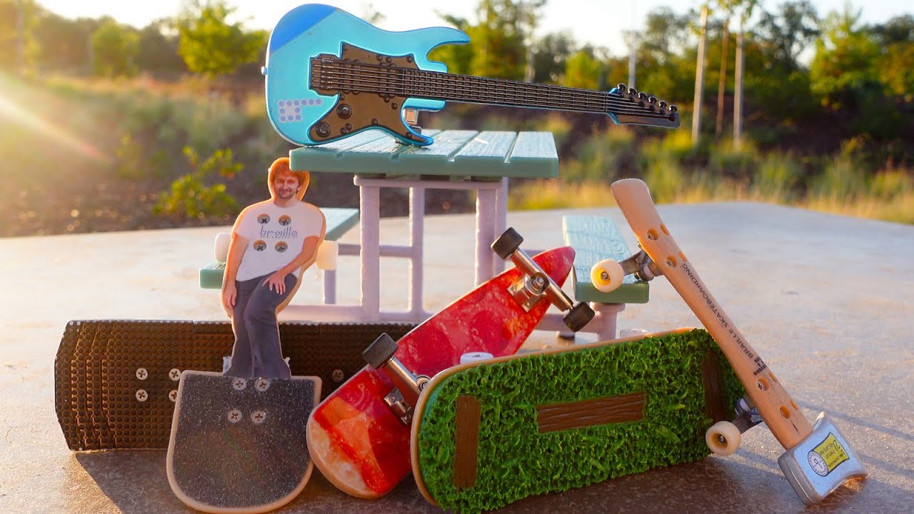 Top 6 Most Unique Fingerboards You’ve Never Seen! | Finger Skateboard Tech Deck