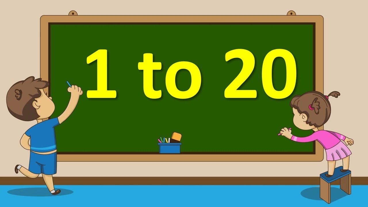 Number song 1-20 for children | Counting numbers | Kinder Boat