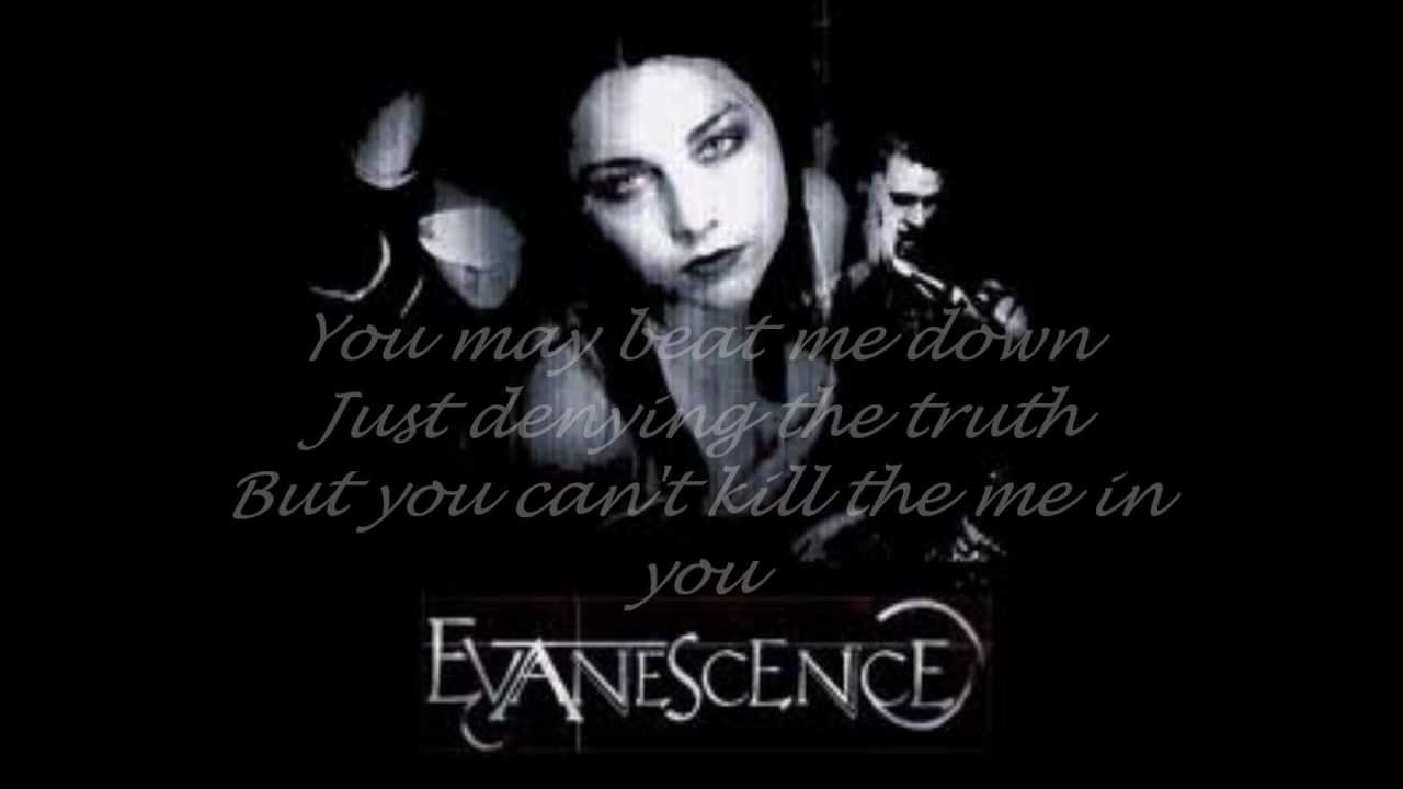 evanescence- catherine (You can't kill the me in you) Lyrics