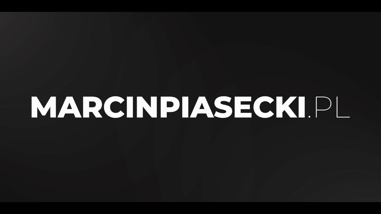 Marcin Piasecki - Wizerunek w sieci (INTRO)