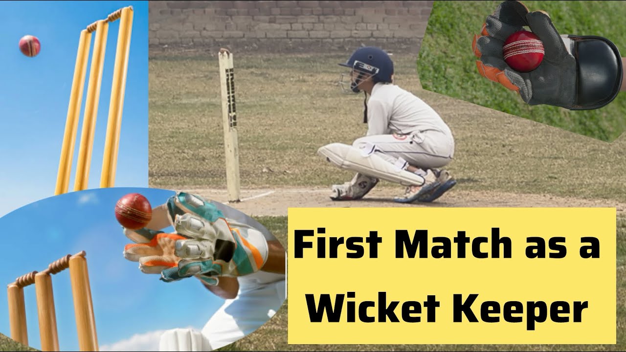 First Cricket Match as a Wicket Keeper 🏏