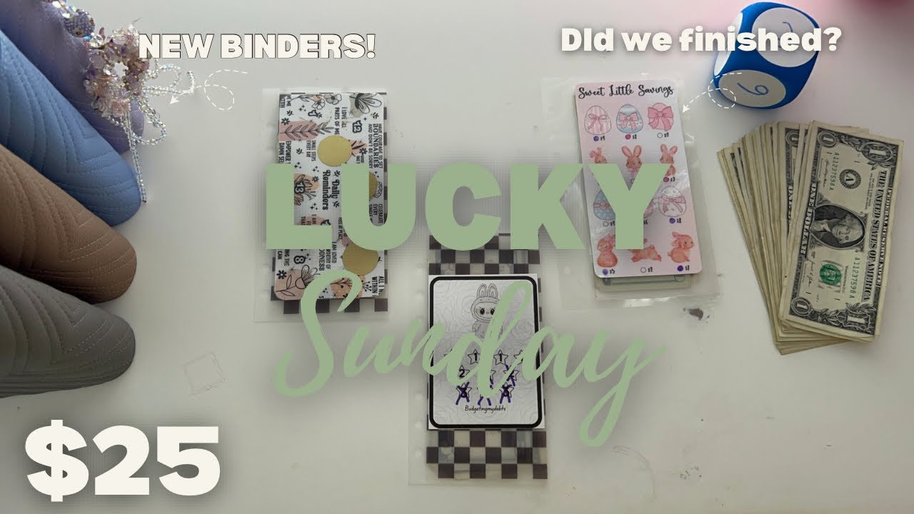 🍀 Lucky Sunday | Saving Challenges | Paying Off Debts