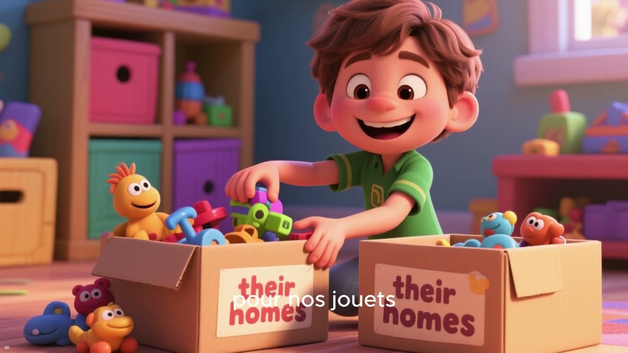 Enfants , soyez organisés