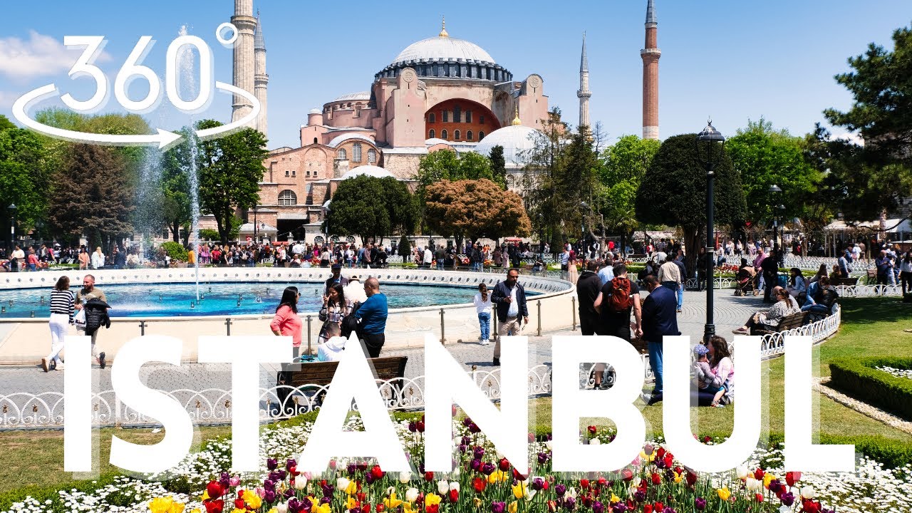 Exploring the Most Beautiful Places in Istanbul in 360° VR!
