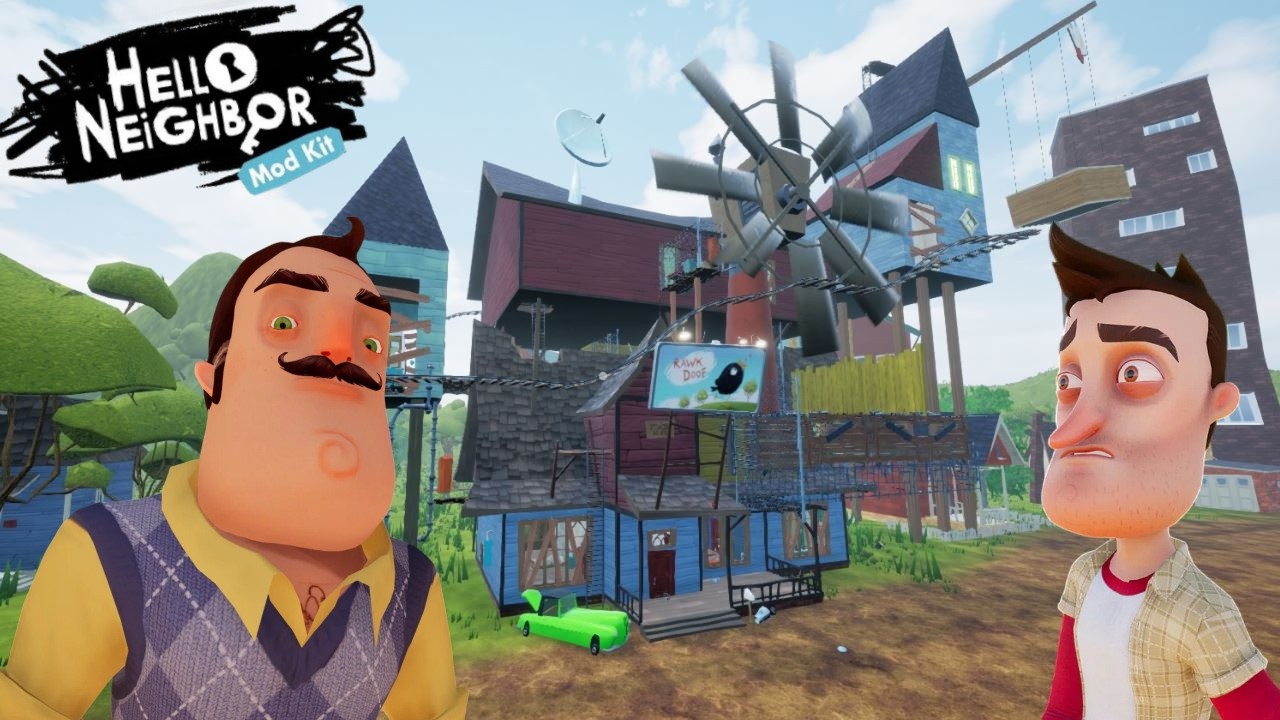 МУЗЫКАЛЬНЫЙ МОДИЩЕ !! БОЛЬШОЙ ДОМ !! / Hello Neighbor / Мод / HouseForNeighbor / Hello Mod Kit | №1