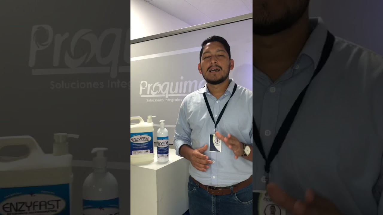 Detergente enzimatico ENZYFAST de Proquimec