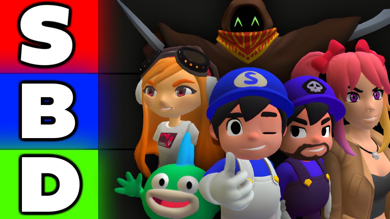 SMG4 REDESIGN TIER LIST