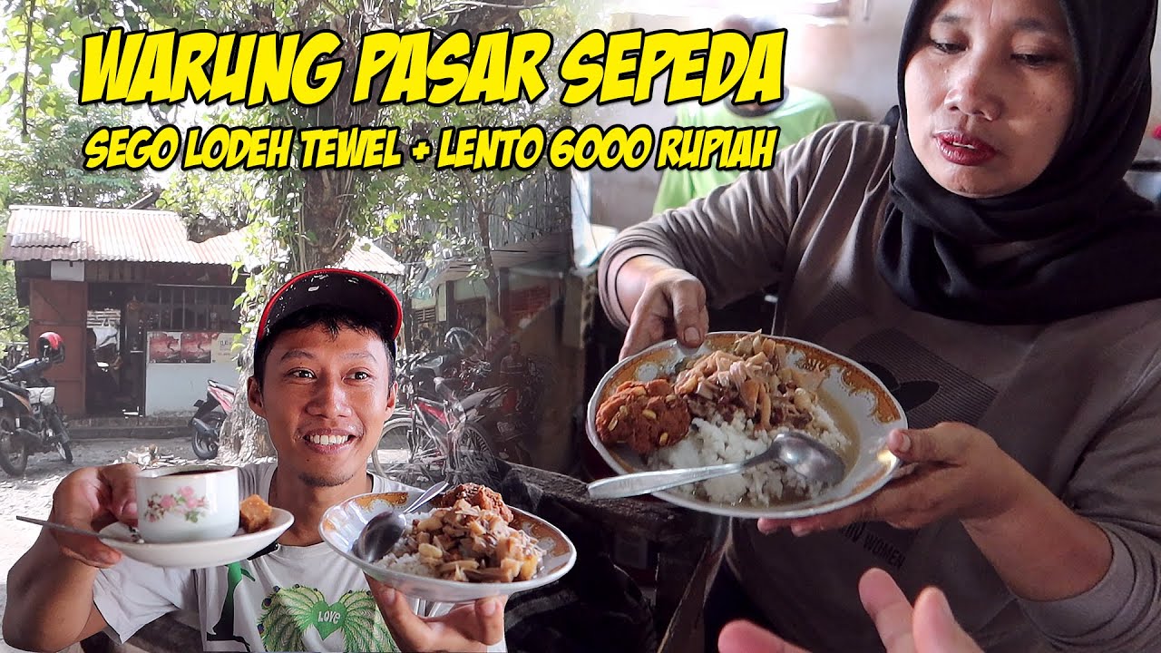 Sarapan Sego Lodeh Tewel lentho seporsi 6000!! Hari Selasa Gule daging Sabtu rawon