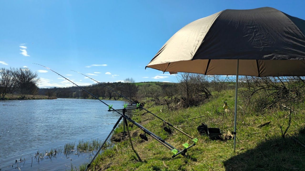 Angeln am Fluss - Doppelt hält besser✌️!