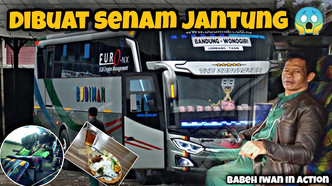 Wajib Coba Naik Bus ini, Auto Ketagihan !!! || FULL TRIP Bandung - Wonogiri