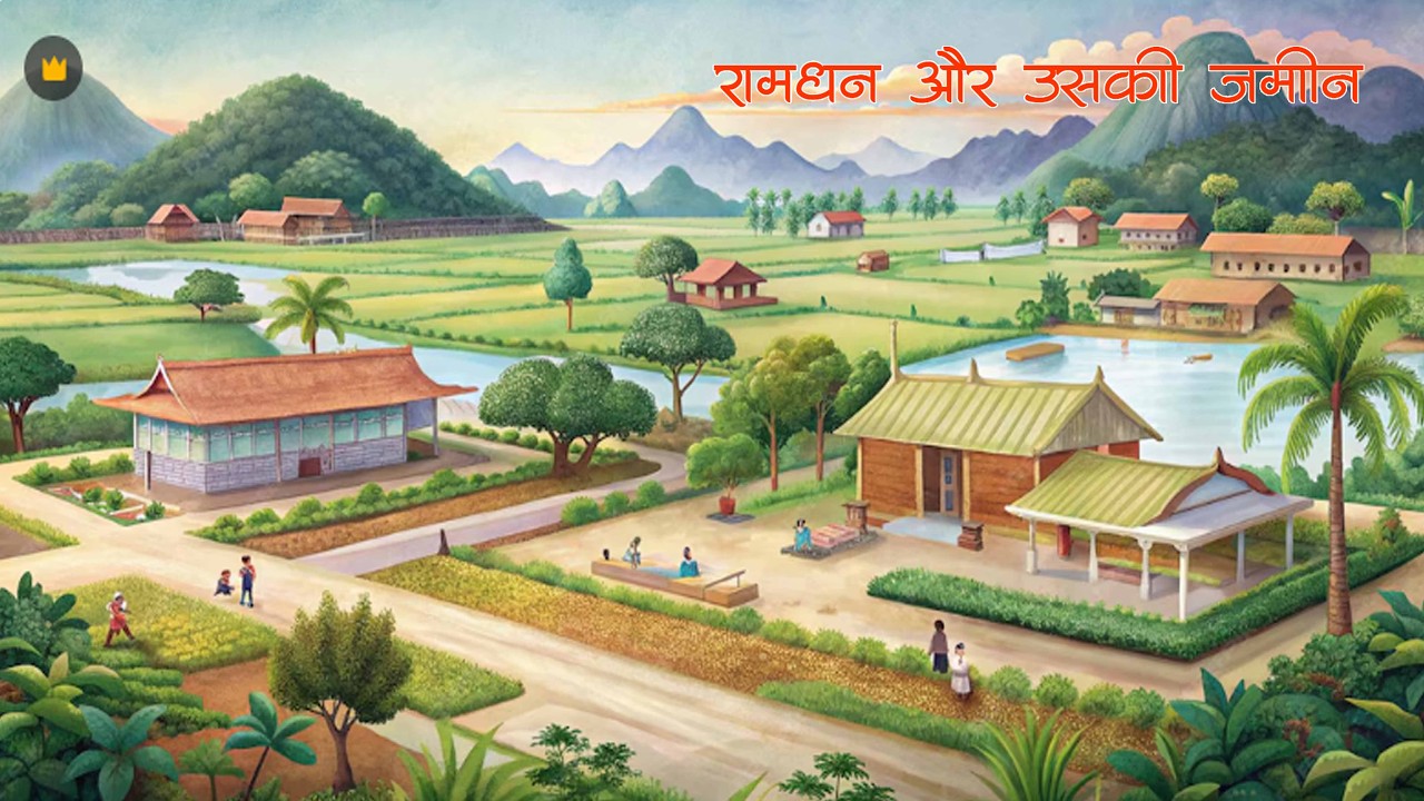 KTK Ramdhan and his land ||An interesting Hindi story|| Audio story/drama
