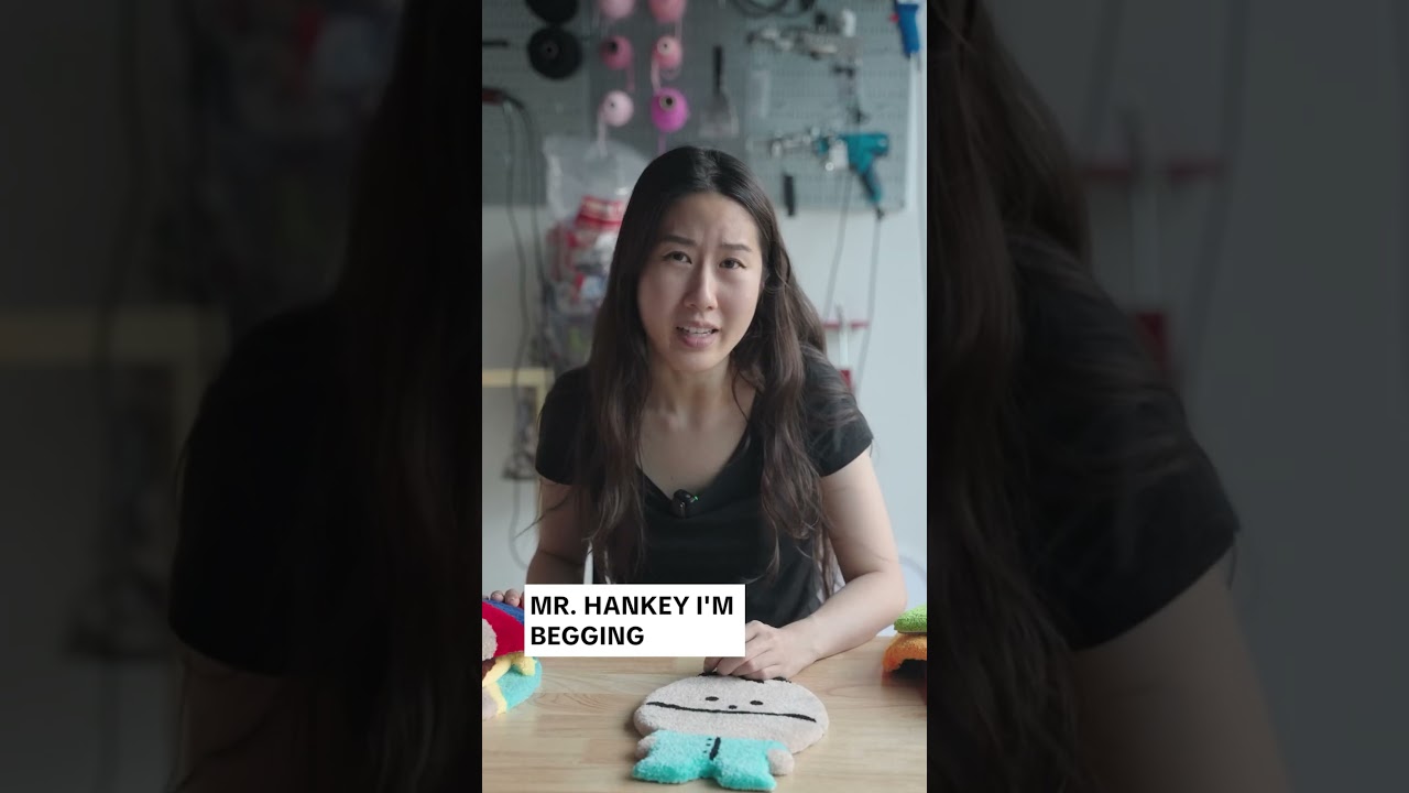 Tufting a Mr. Hankey Poo Rug