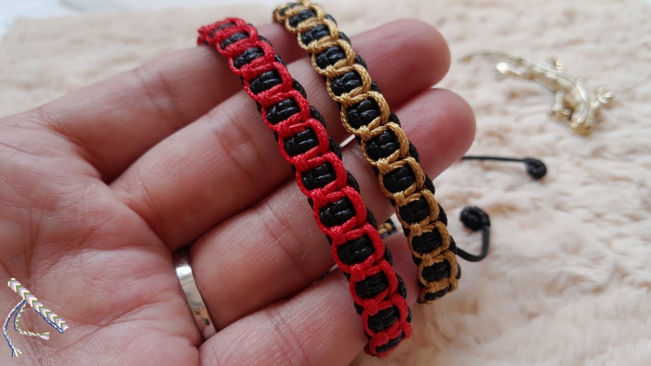 I made 50 in one day and sold them all!👆|The easiest bracelet I've ever made with just a square knot