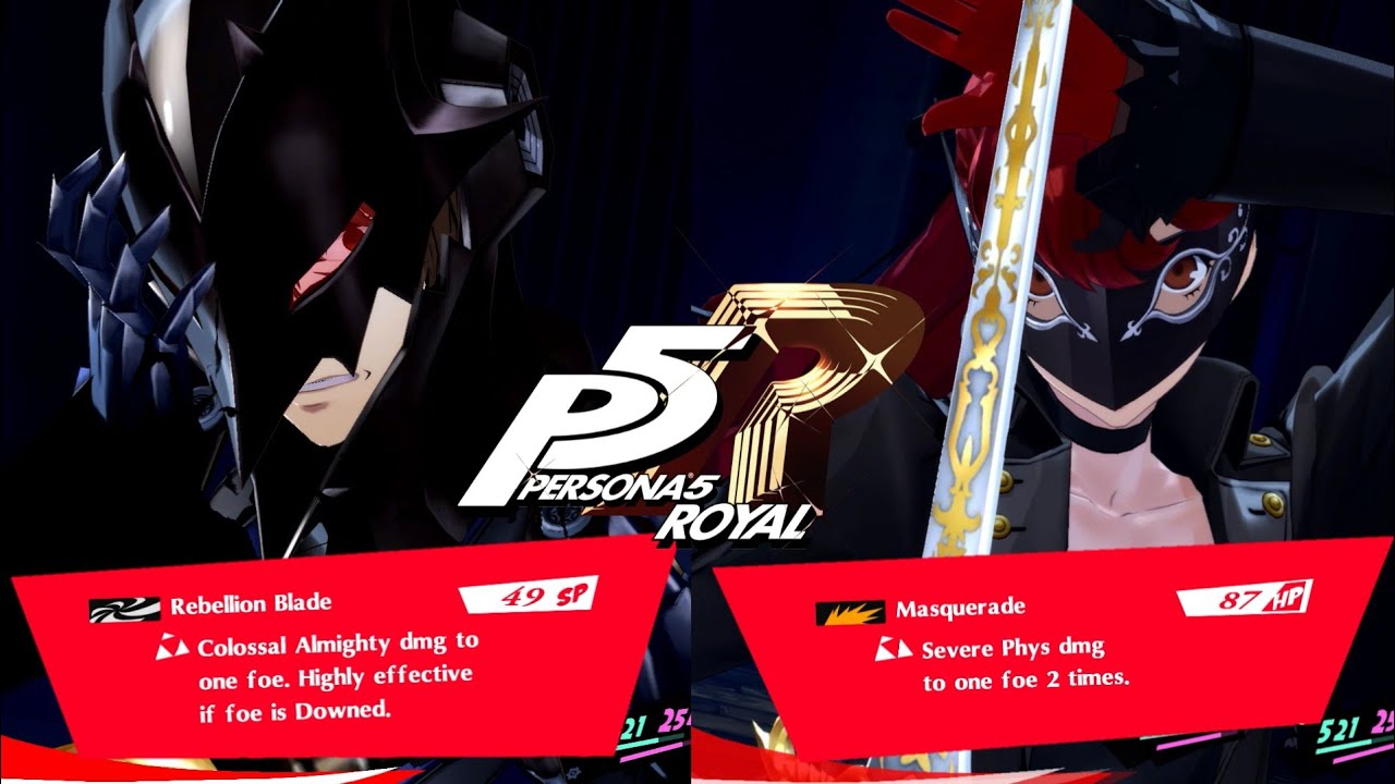 Persona 5 Royal PC - Херевард и Элла против Лавензы (Безжалостный)