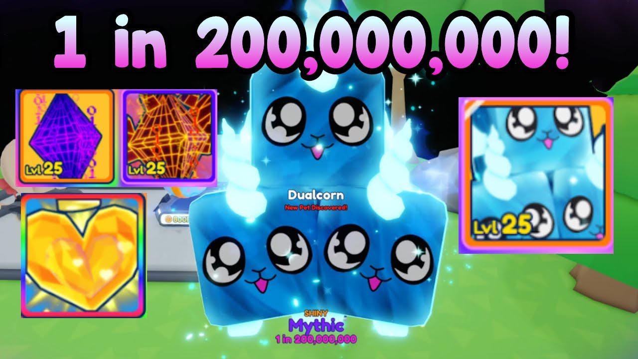 I GOT SUPER LUCKY IN Bubble Gum Simulator INFINITY! Hatched 1 in 200M!
