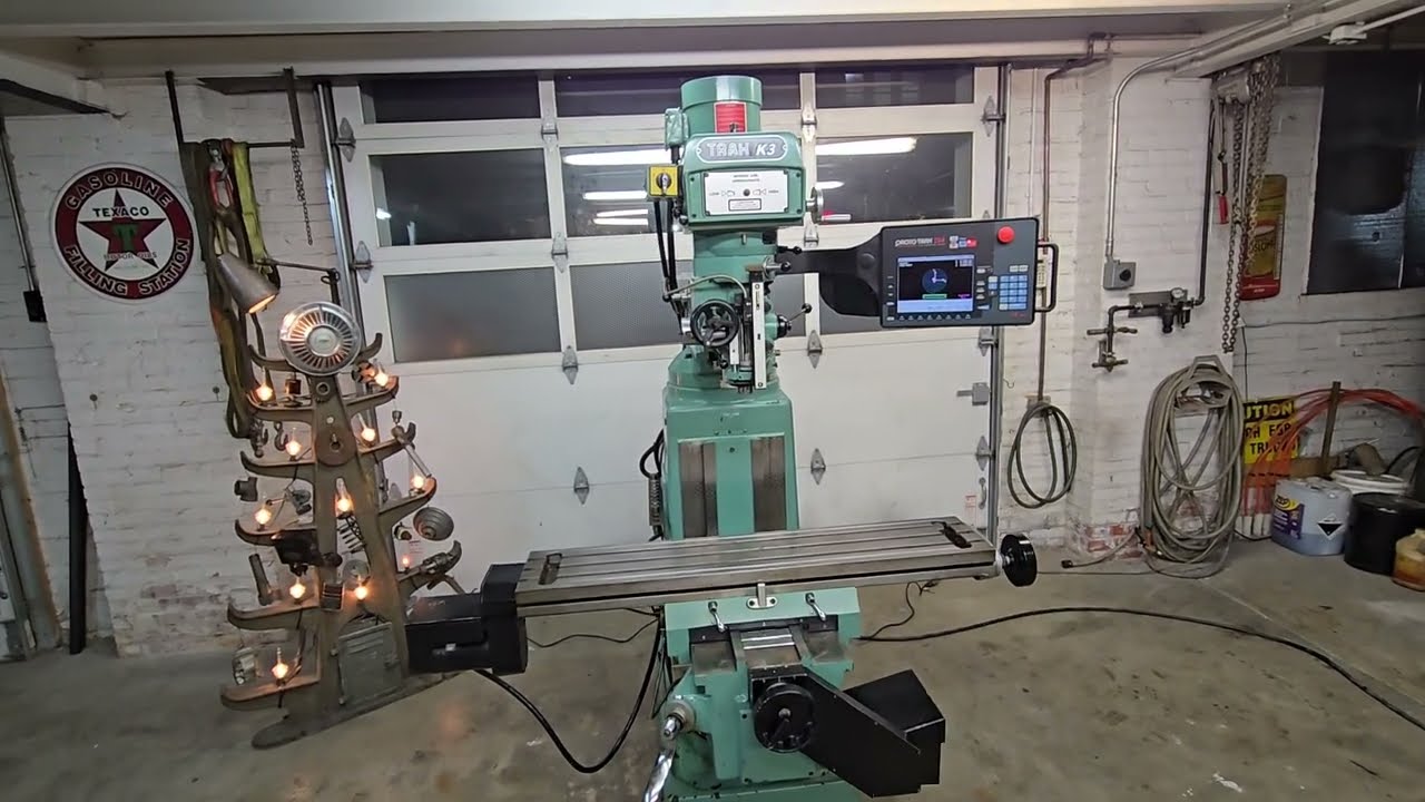 Southwestern Industries K3 Knee Mill with SM Control , DXF Converter and USB Emulator