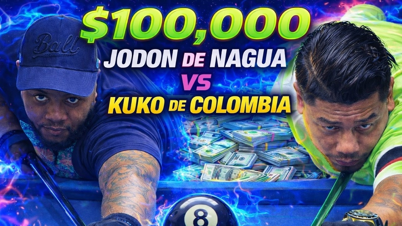 Kuko de Colombia vs Jodon de Nagua - segunda serie - 100,000