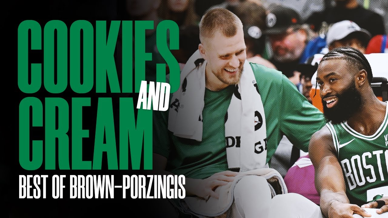 Best of Jaylen Brown-Kristaps Porzingis in 2023-24 NBA Regular Season