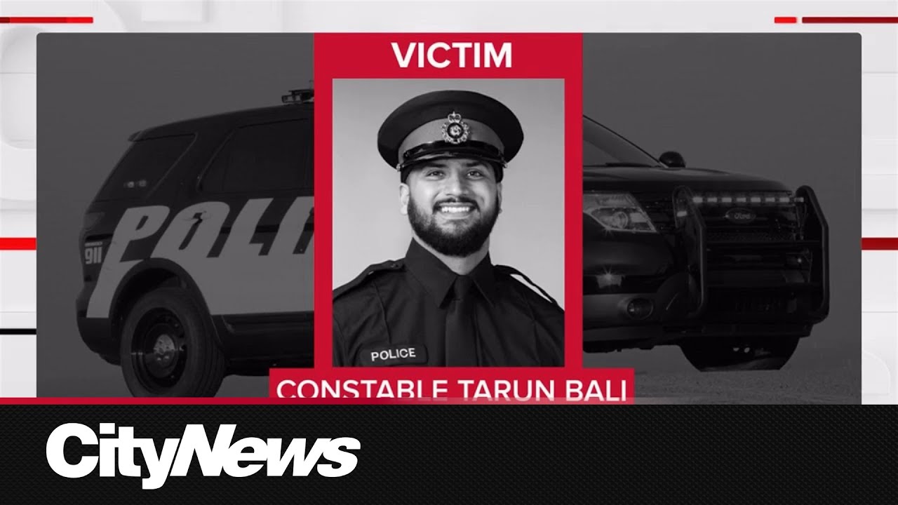 Procession in Toronto for OPP officer killed in line of duty