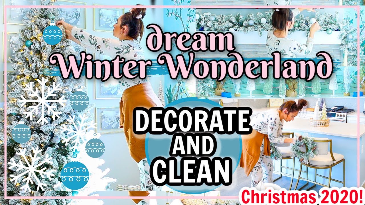 MASSIVE CHRISTMAS CLEAN + DECORATE with me 2020! NEW CHRISTMAS DECOR IDEAS | ALL DAY CLEAN WITH ME!