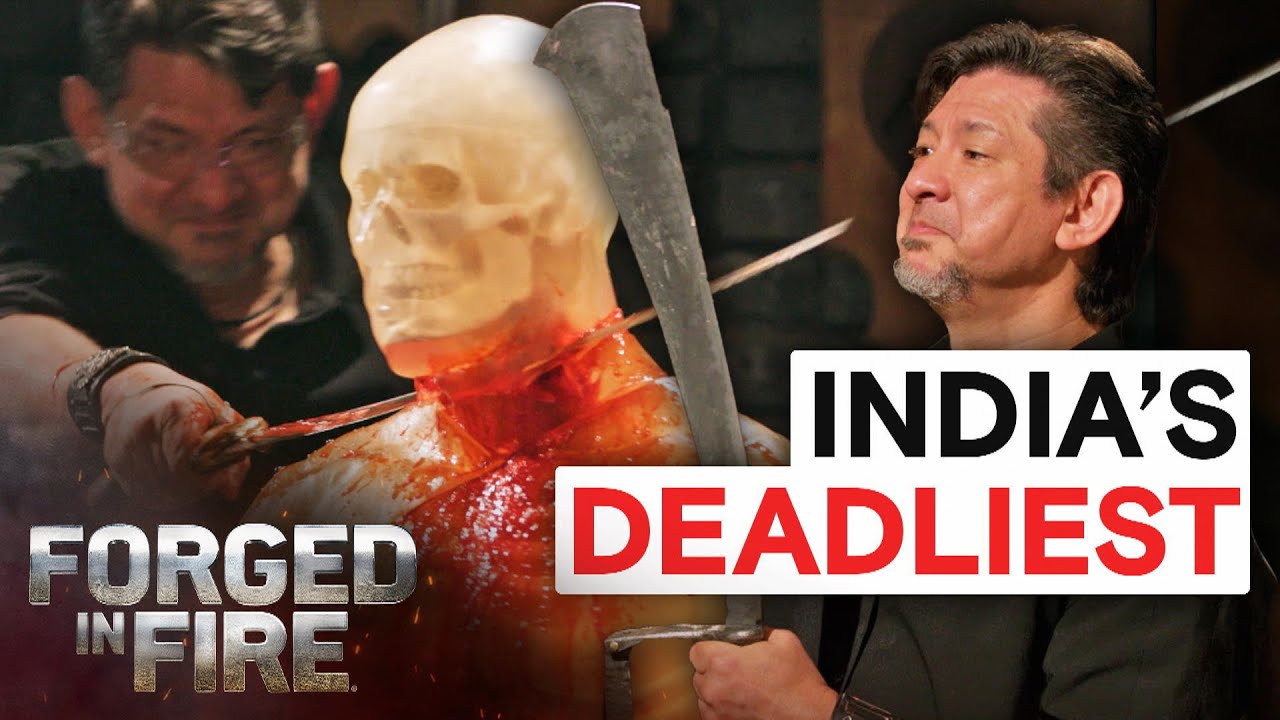 Crafting FATAL Indian Blades | Forged in Fire