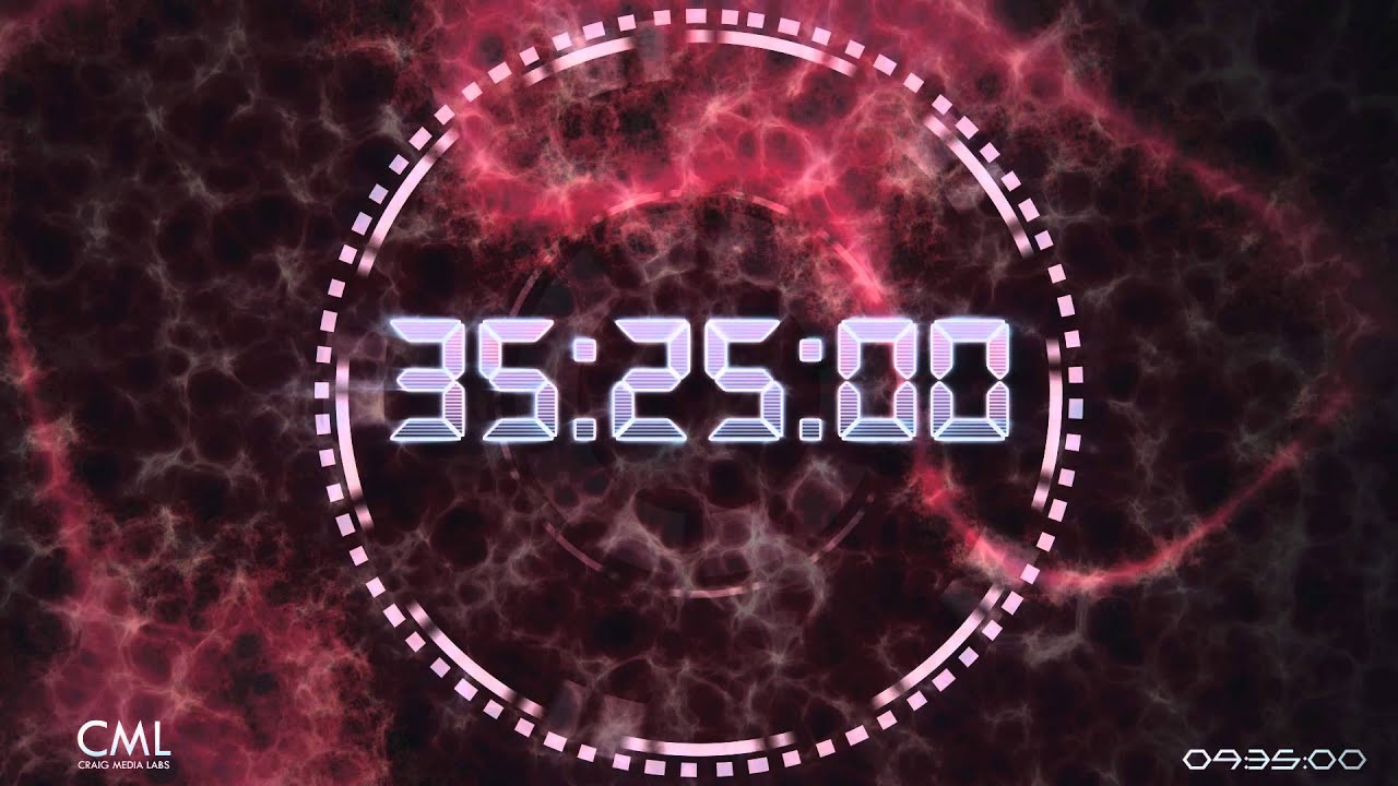 45 Minutes Countdown Timer with Voice & Alarm Sound ⏰❤️