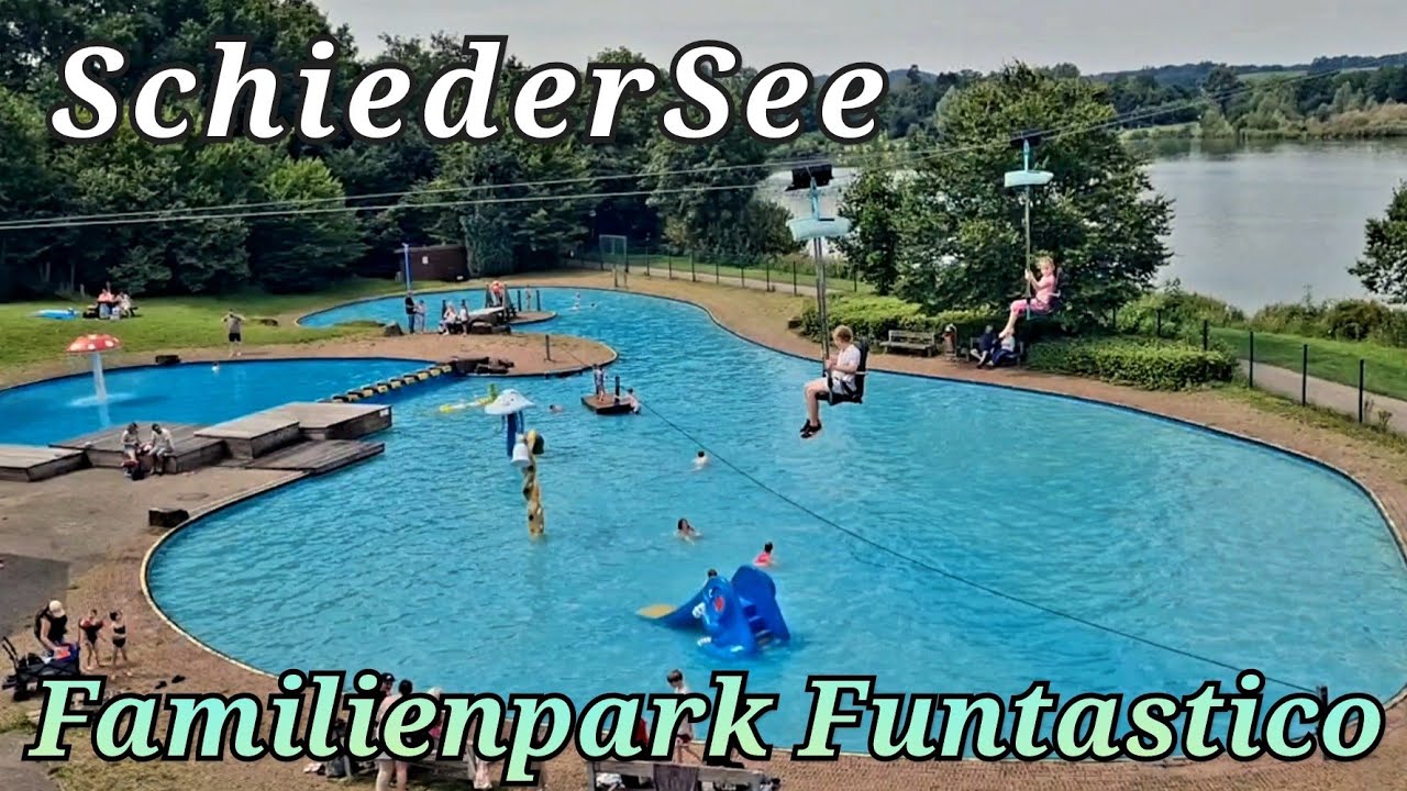 Familienpark Funtastico . Schiedersee 2024 г. Семейный парк.