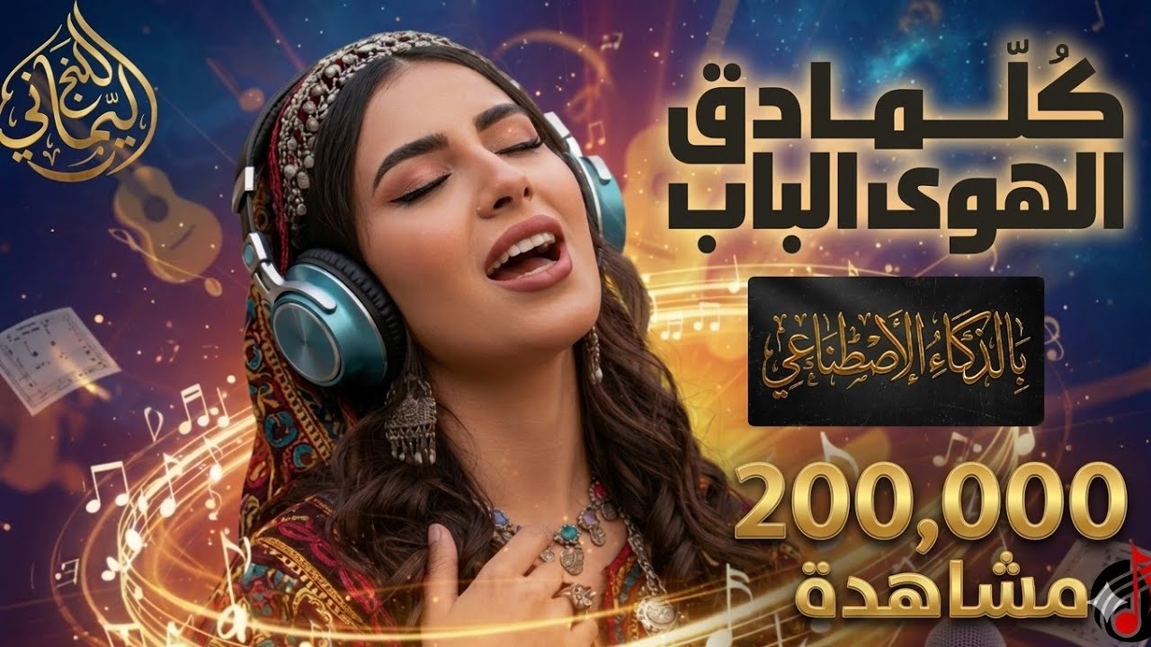 كلما دق الهوى الباب | عبدالرحمن الاخفش (ذكاء اصطناعي 2026)  