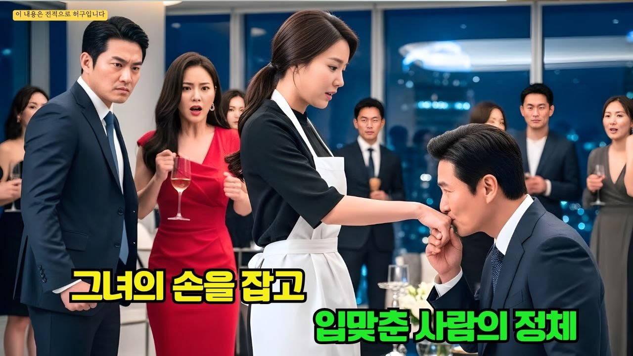 불륜녀 생일 파티에서 앞치마를 두른 아내, 불이 켜지자 VIP가 무릎 꿇고 외쳤다 “주얼리의 여왕이시여”
