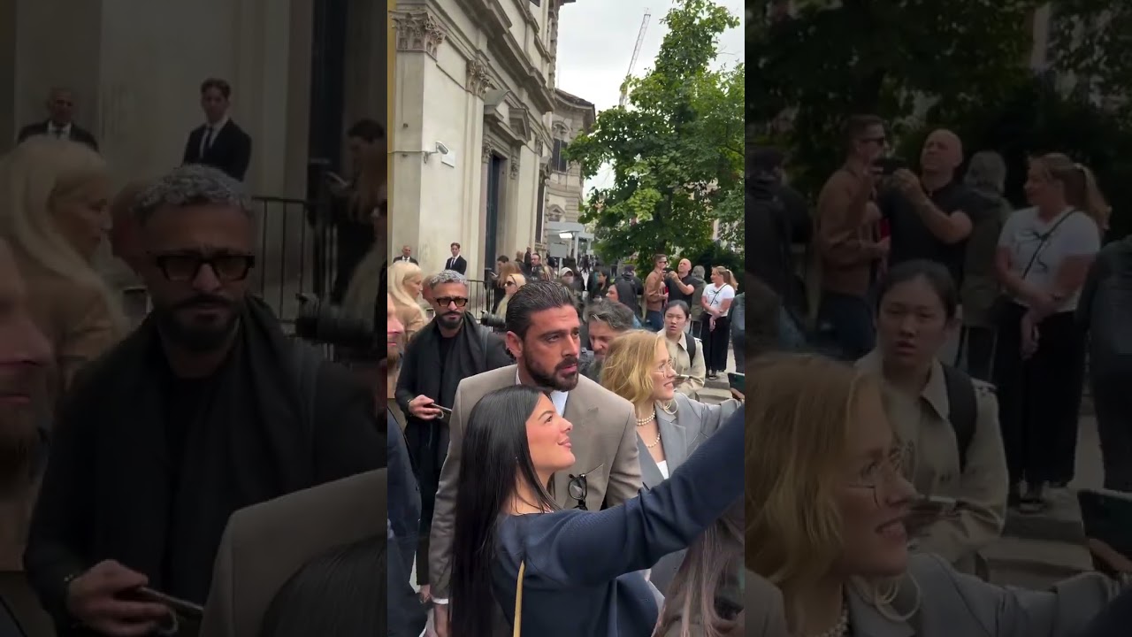 Michele morrone is in Milan for Fashion Week