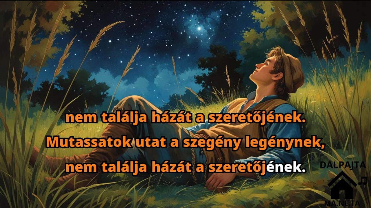 Csillagok, csillagok karaoke video, Dalpajta