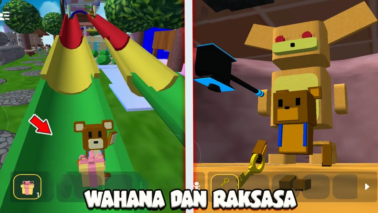 Update Wahana baru Dan Fenec Raksasa Super Bear Adventure 3D