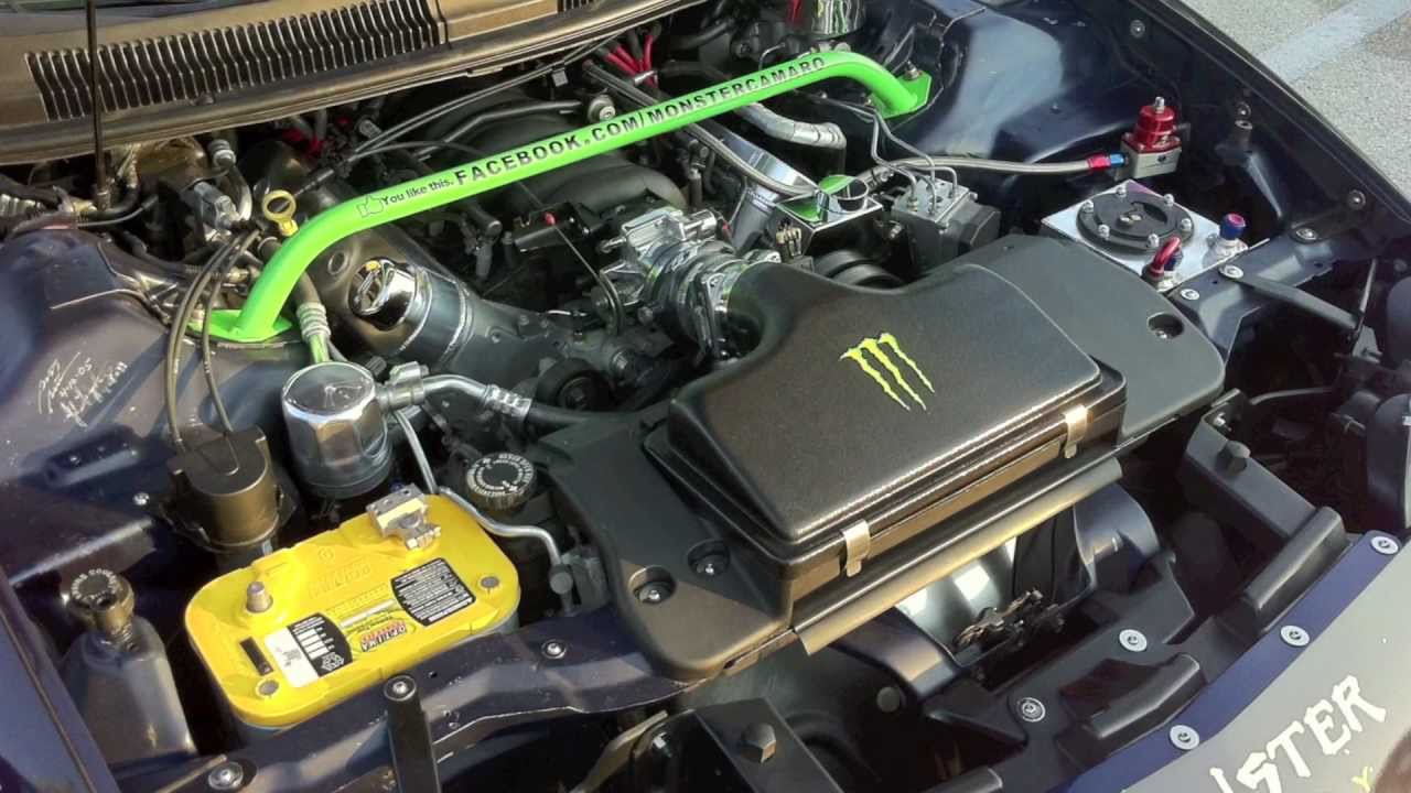 Monster Energy Camaro - 1/8th Mile Runs