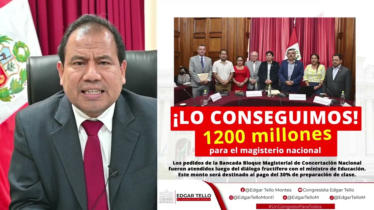 Ejecución de la reglamentación de la ley 31495 del pago del 30% de preparación de clases