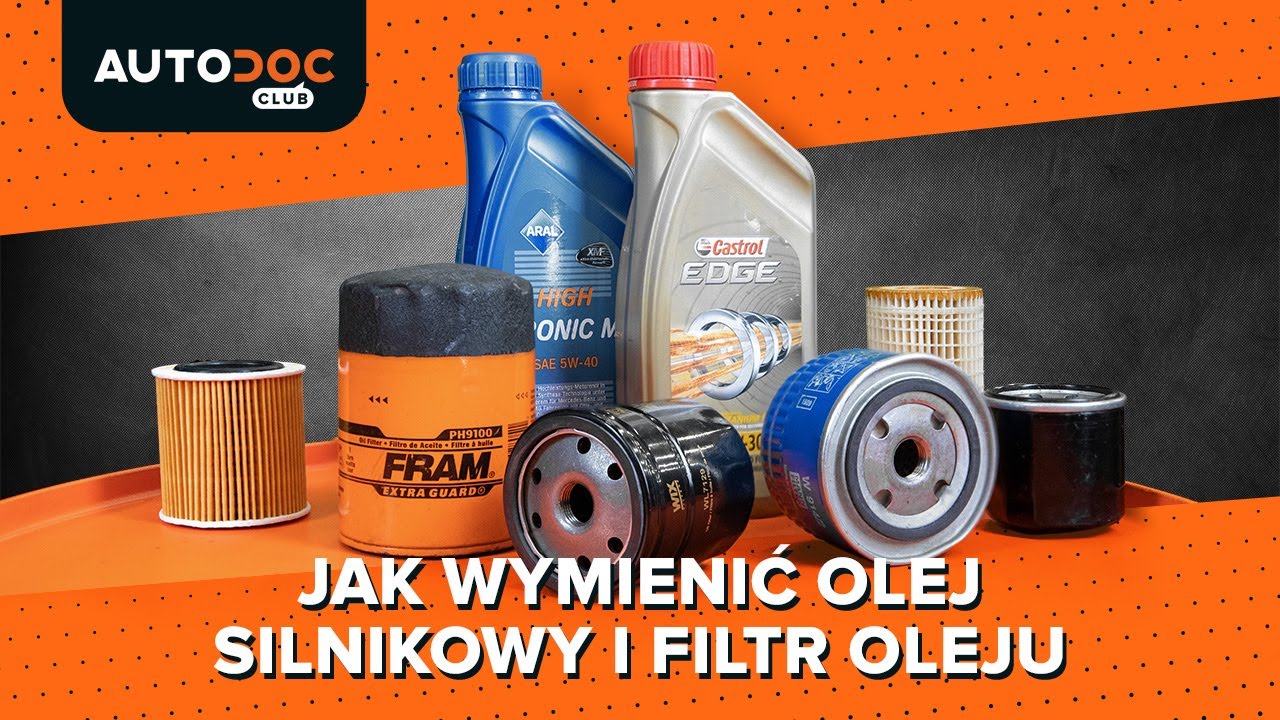 Jak wymienić olej silnikowy i filtr oleju [PORADNIK AUTODOC]