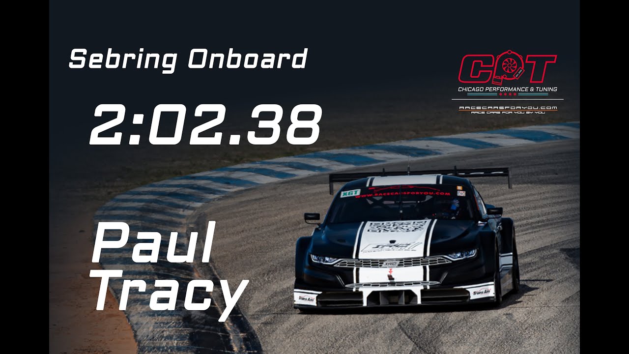 SEBRING ONBOARD | IRC GT | Paul Tracy