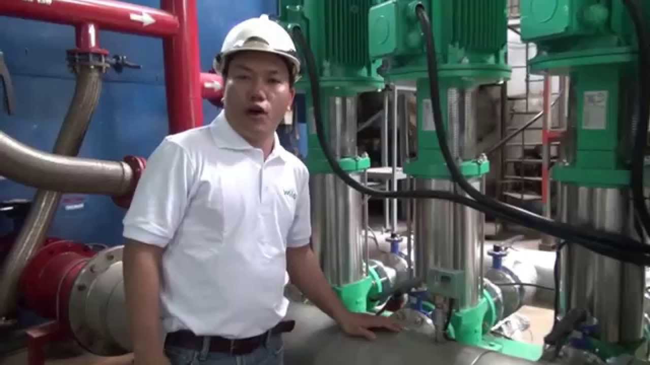 WILO VIETNAM - testing pumps for SAMSUNG PROJECT