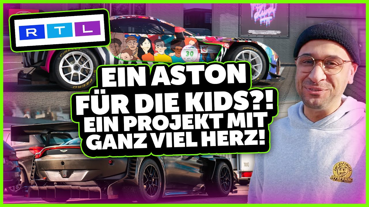 JP Performance - Ein Aston für die Kids?! Ein Projekt mit ganz viel Herz!