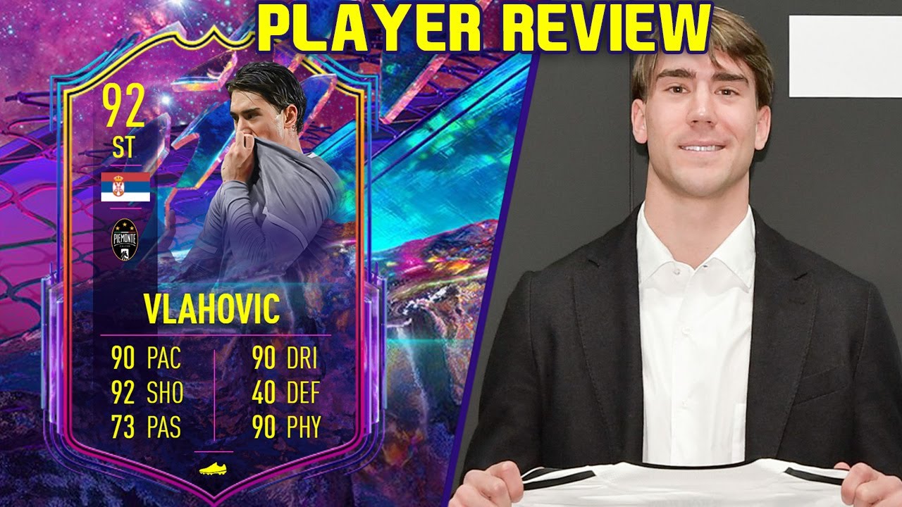 HE&rsquo;S INCREDIBLE! 🥰 92 FUTURE STARS VLAHOVIC PLAYER REVIEW! FIFA 22 ULTIMATE TEAM