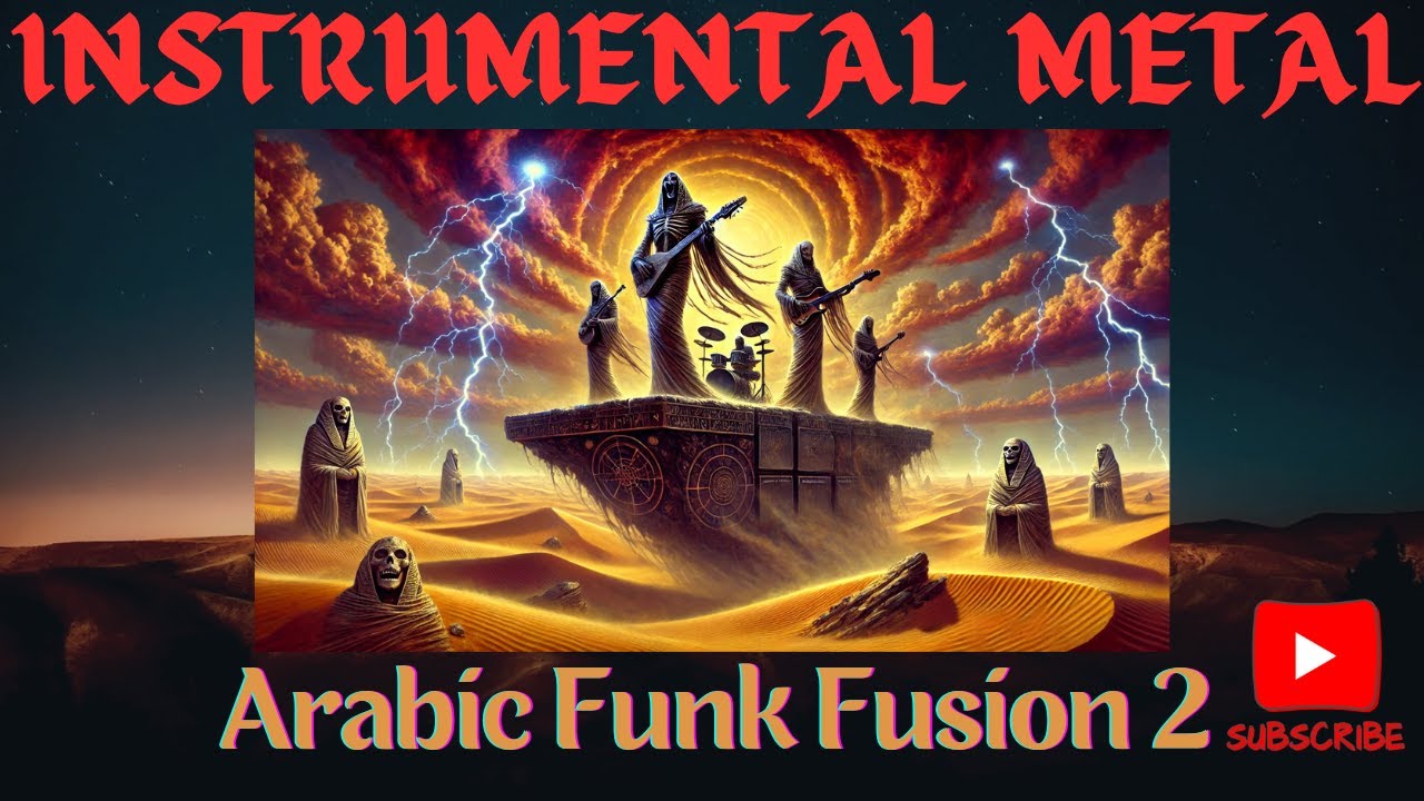 🌵 Dune Serpents: Instrumental Arabic Funk Metal Fusion Vol. 2 🎸