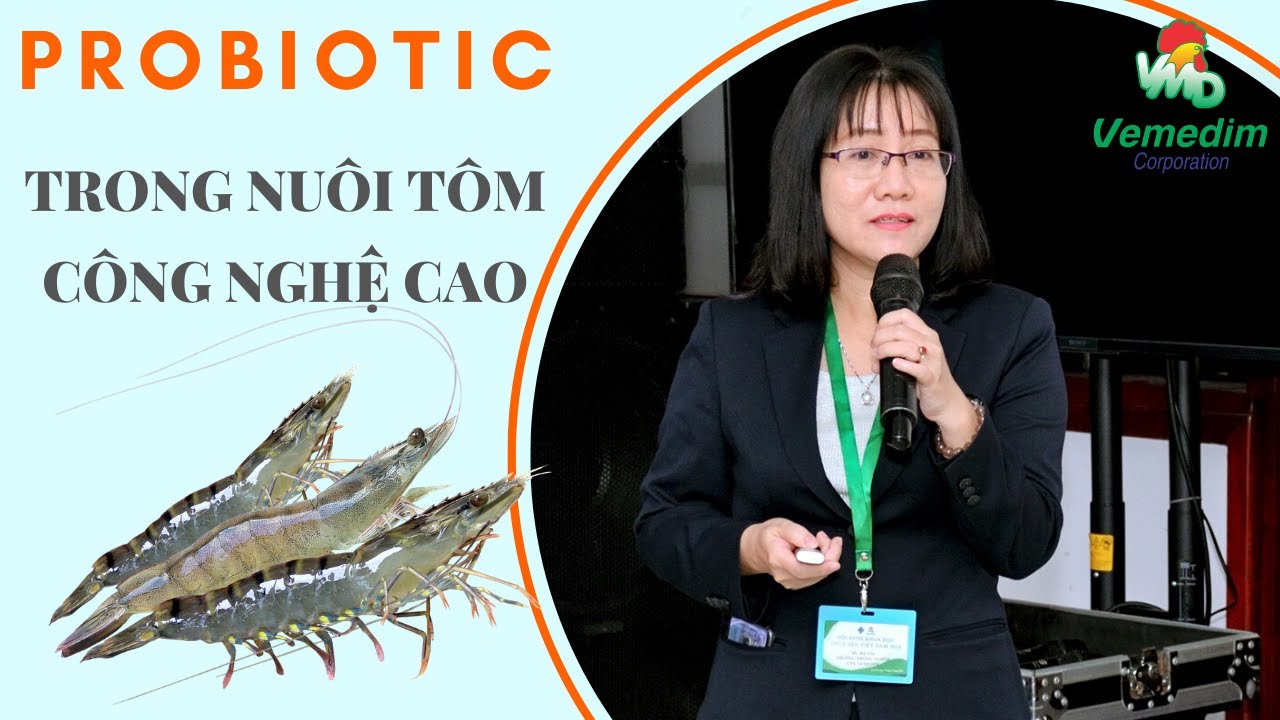 PROBIOTIC TRONG NUÔI TÔM CÔNG NGHỆ CAO - TS. LÊ THỊ HẢI YẾN TT R&D VEMEDIM