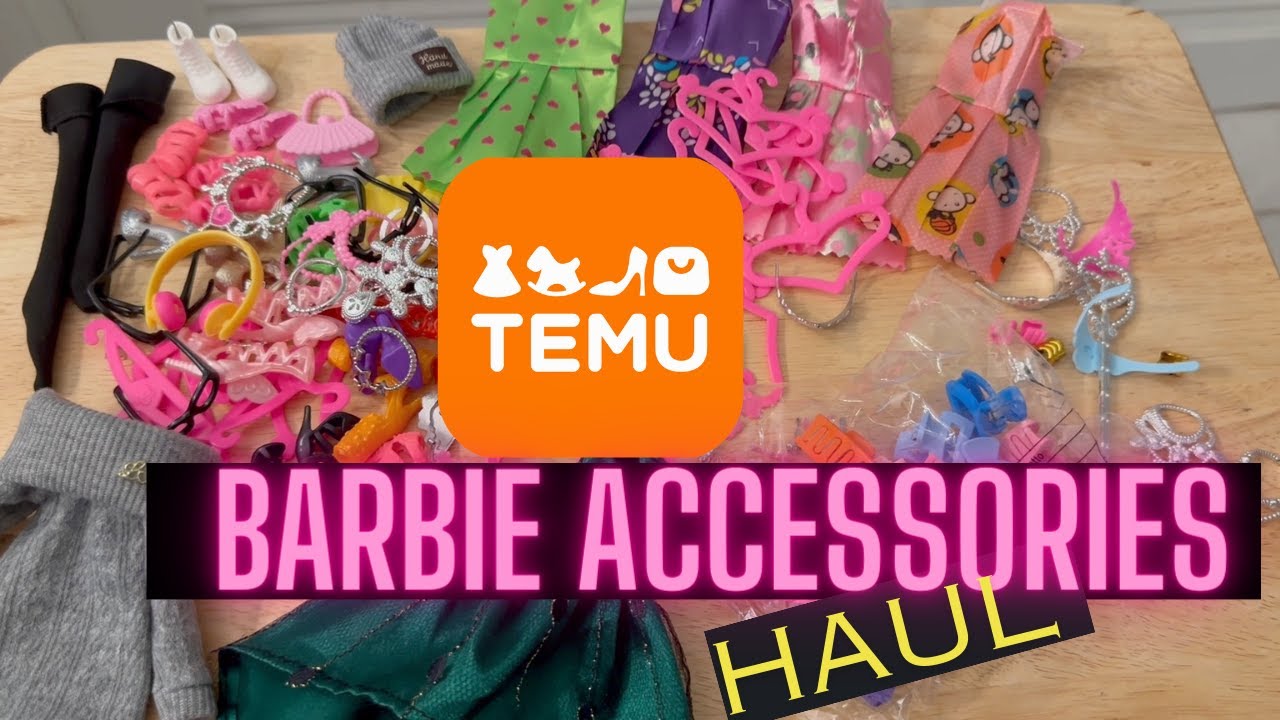 Temu Barbie Doll Clothing Haul & Try On