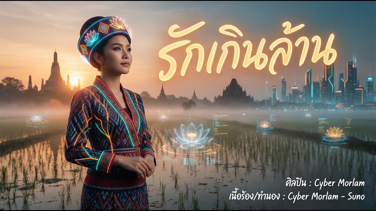 รักเกินล้าน - Cyber Morlam [Official Audio]