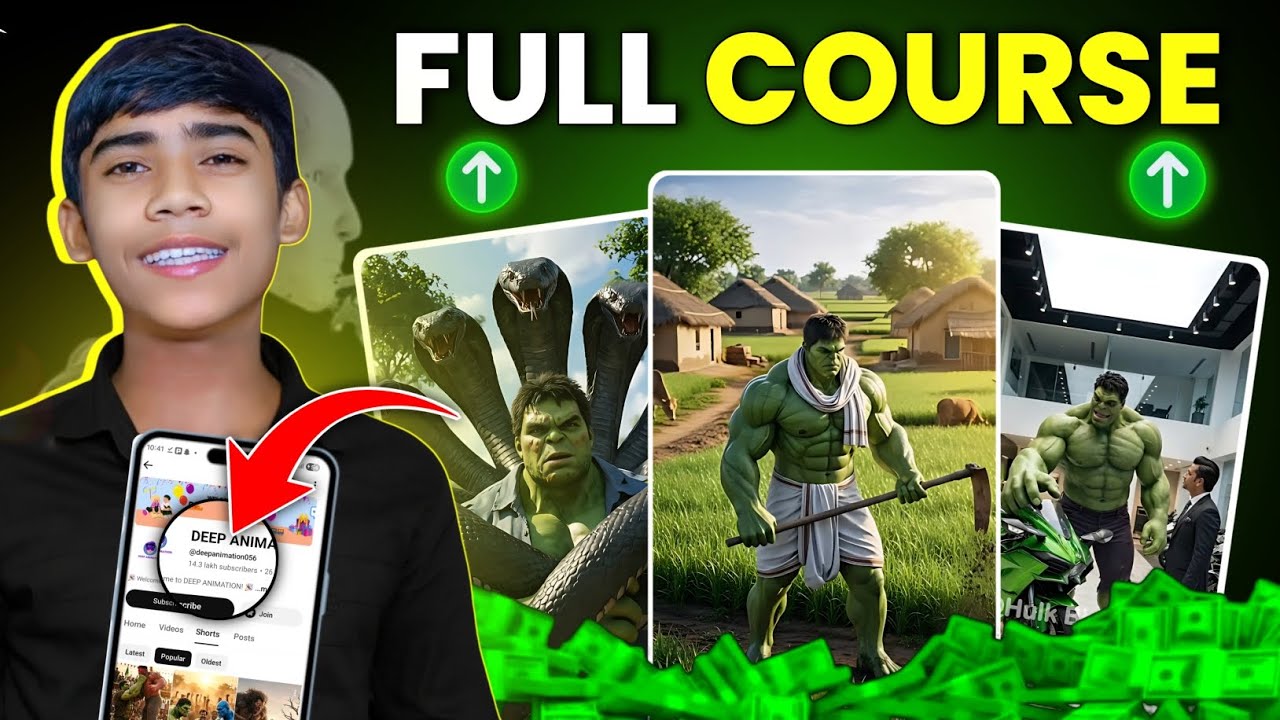 Hulk wala AI video kaise banaye | how to make Hulk AI video | AI se video kaise banaye 🔥 | Ai Video 
