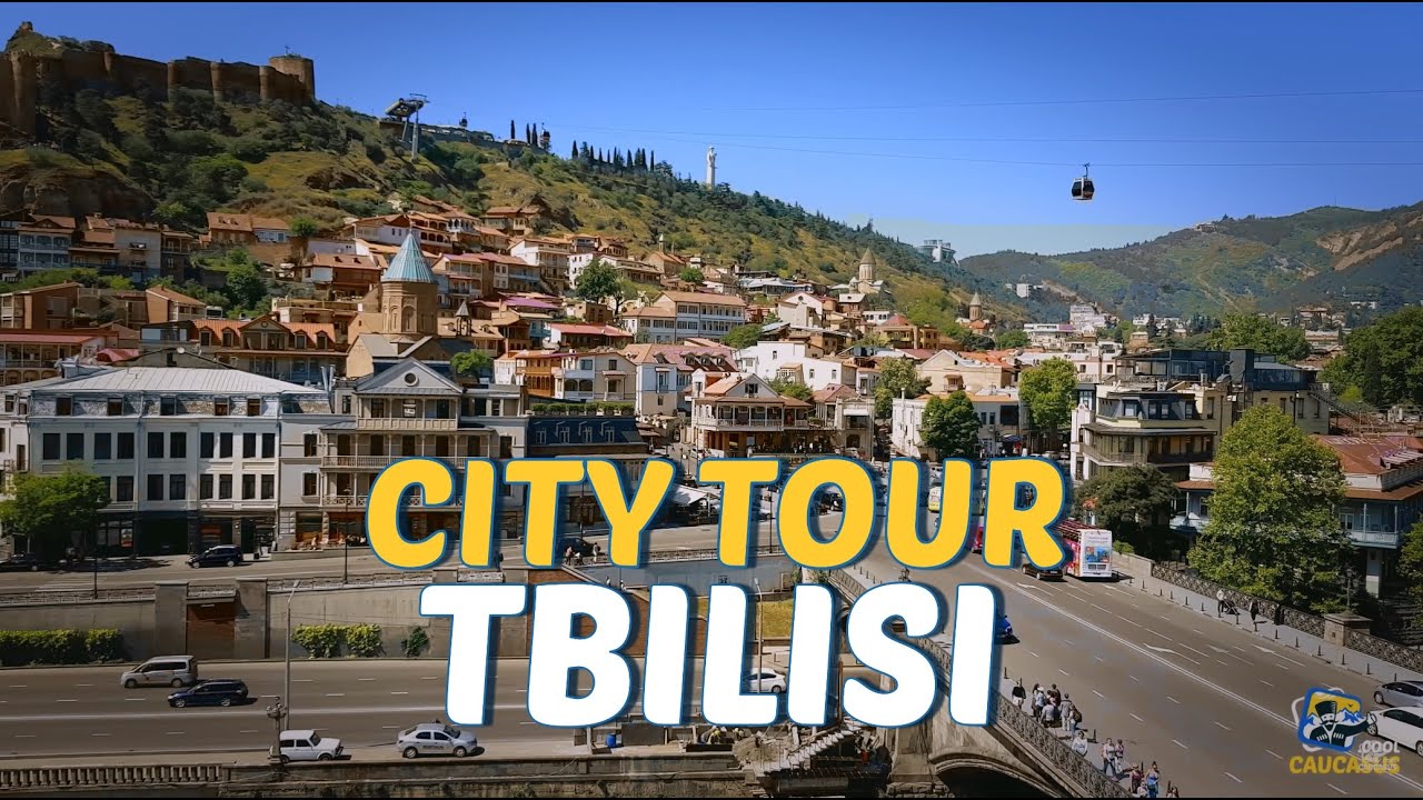 Тур по Тбилиси - Пешеходная экскурсия Тифлис - Tbilisi city Tour - Travel Georgia 4K - Caucasus.COOL